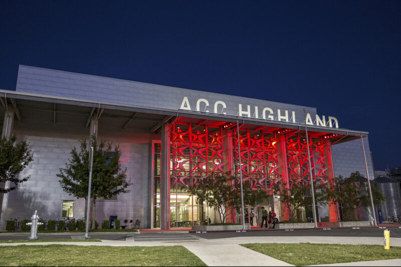 ACC Highland Campus front entrance
