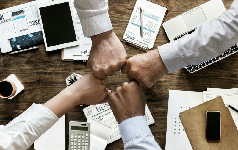 Business Teamwork Hands